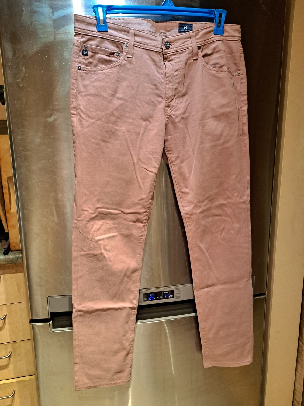 Ag Adriano Goldschmied Dusty Rose Skinny Jeans